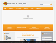 Tablet Screenshot of marquesesilva.com